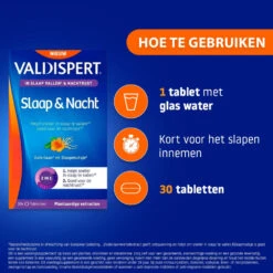 Valdispert Nacht Melatonine 5-HTP L-Tryptofaan -Winkel Voor Gezondheidszorgproducten 1001856 4