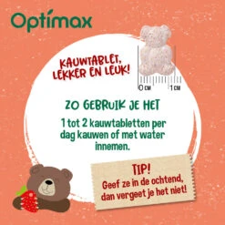Optimax Kids Multivitaminen Aardbei -Winkel Voor Gezondheidszorgproducten 1008181 3