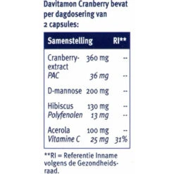 Davitamon Cranberry -Winkel Voor Gezondheidszorgproducten 1008789 4