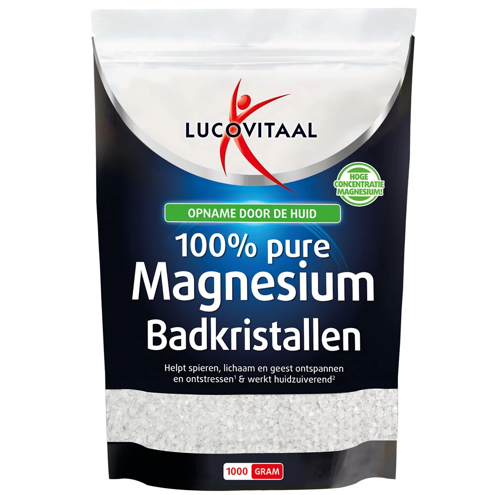 3x Lucovitaal Magnesium Badkristallen 3x Lucovitaal Magnesium Badkristallen -Winkel Voor Gezondheidszorgproducten 1011122