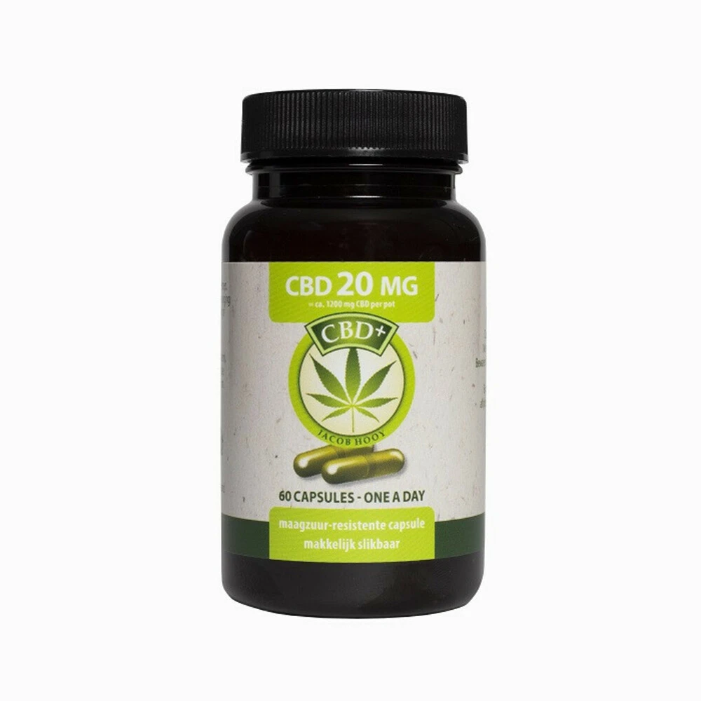 Jacob Hooy CBD Capsules 20 mg Jacob Hooy CBD Capsules 20 Mg -Winkel Voor Gezondheidszorgproducten 1011720 1