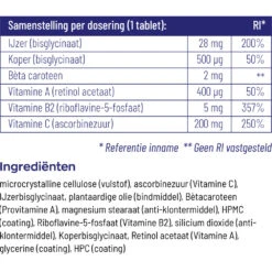 Vitakruid Ijzer Bisglycinaat -Winkel Voor Gezondheidszorgproducten 1023996 4