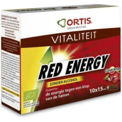 Ortis Red Energy Bio Fles Alcoholvrij
