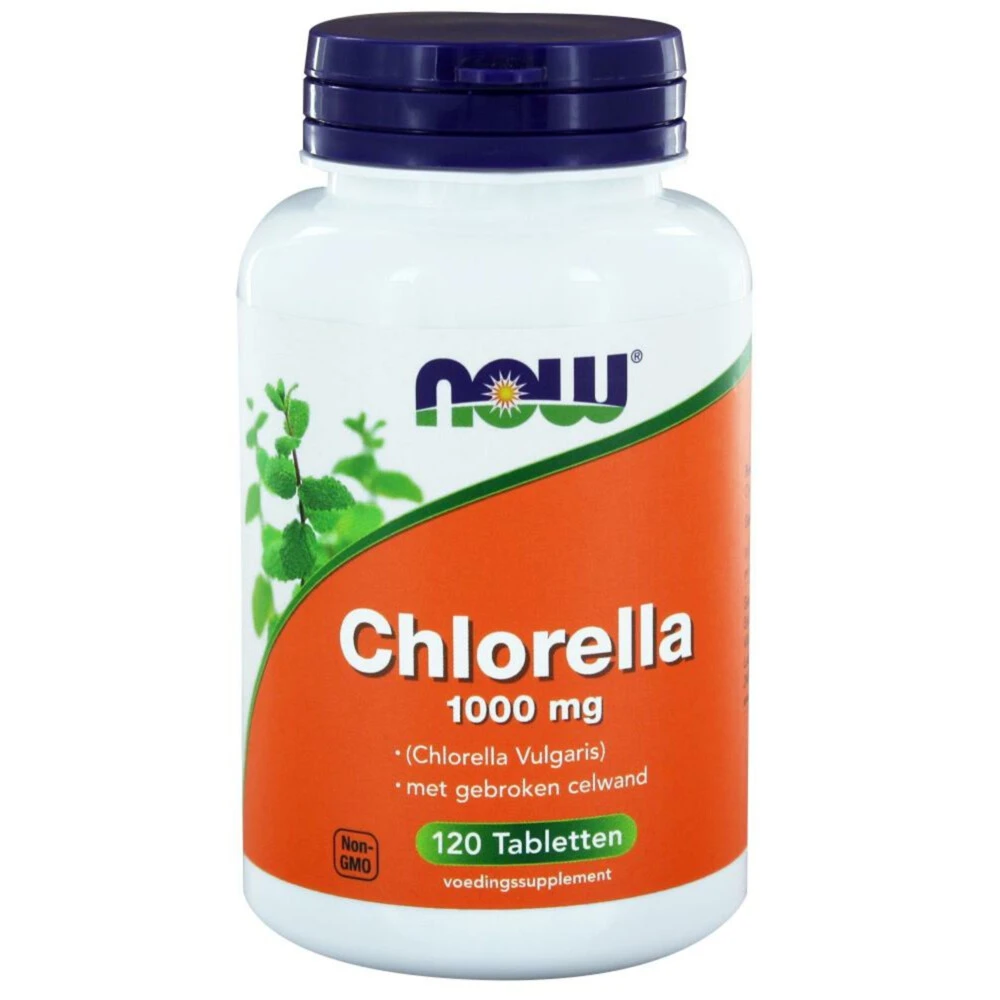 NOW Chlorella 1000 mg NOW Chlorella 1000 Mg -Winkel Voor Gezondheidszorgproducten 1024945