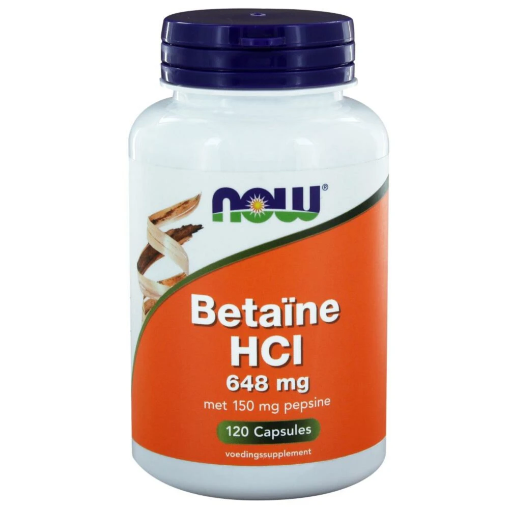 NOW Betaine Hci 648 mg NOW Betaine Hci 648 Mg -Winkel Voor Gezondheidszorgproducten 1024950