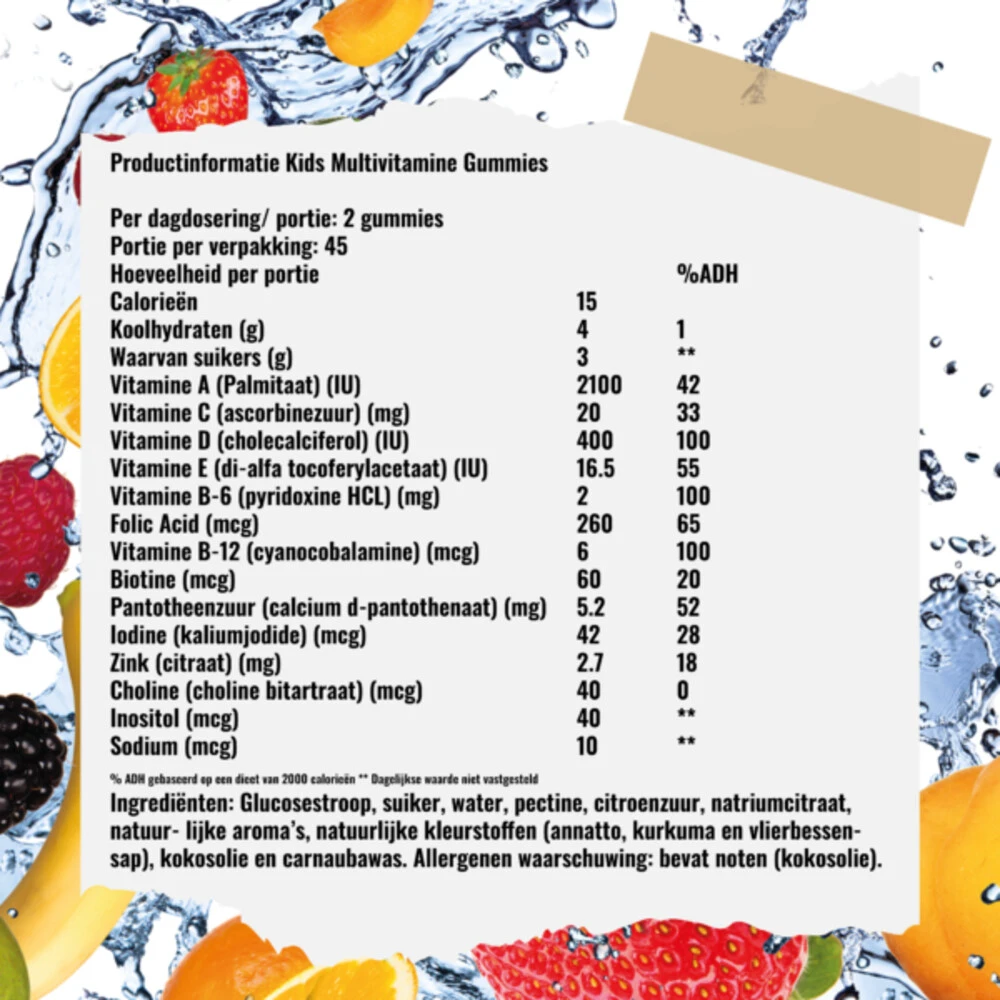 Fitshape MultiVitamine Kind Gummies Fitshape MultiVitamine Kind Gummies -Winkel Voor Gezondheidszorgproducten 1027193 2