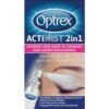 Optrex Actimist 2 In 1 Oogspray Droge & Vermoeide Ogen -Winkel Voor Gezondheidszorgproducten 1030491