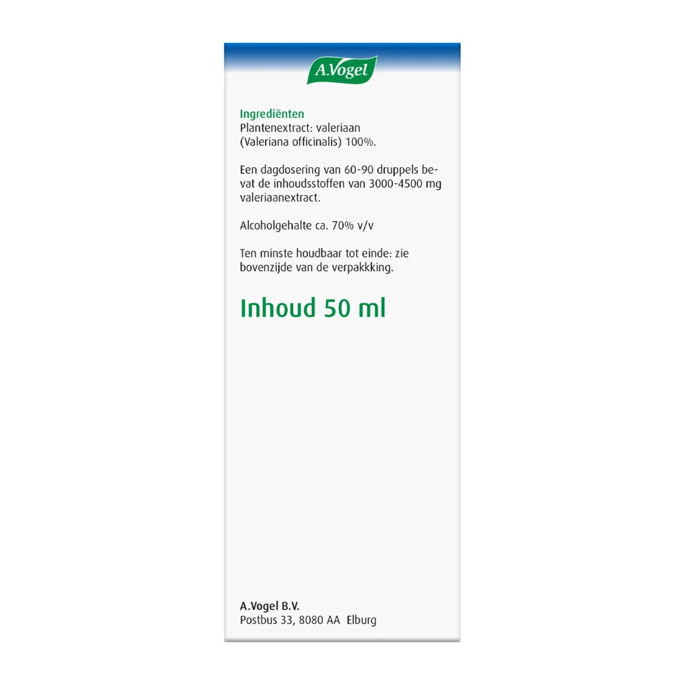 3x A.Vogel Valeriaan Druppels 3x A.Vogel Valeriaan Druppels -Winkel Voor Gezondheidszorgproducten 1031278 5