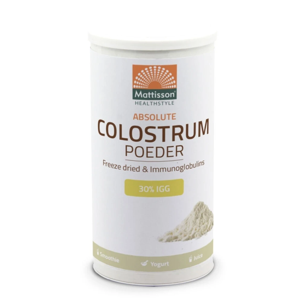 Mattisson Colostrum Poeder 30% Mattisson Colostrum Poeder 30% -Winkel Voor Gezondheidszorgproducten 1032219