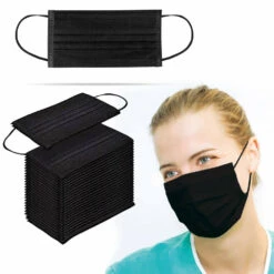 5x IIR Mondkapjes Type 2 - Zwart -Winkel Voor Gezondheidszorgproducten 1033775 4