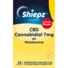 2x Shiepz Melatonine Met 7 Mg CBD -Winkel Voor Gezondheidszorgproducten 1035138