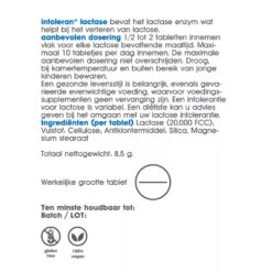 Intoleran Lactase 20.000 -Winkel Voor Gezondheidszorgproducten 1036742 3