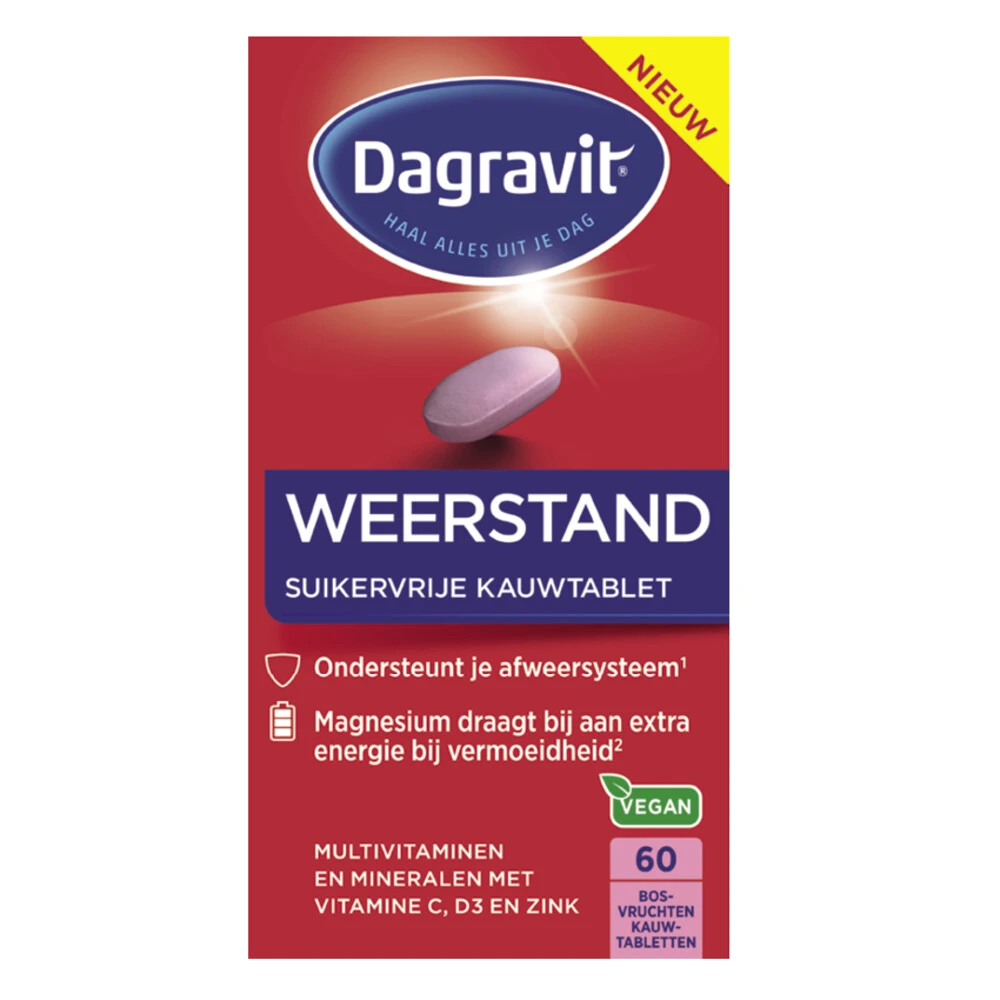 2x Dagravit Multivitaminen Weerstand 2x Dagravit Multivitaminen Weerstand -Winkel Voor Gezondheidszorgproducten 1039506