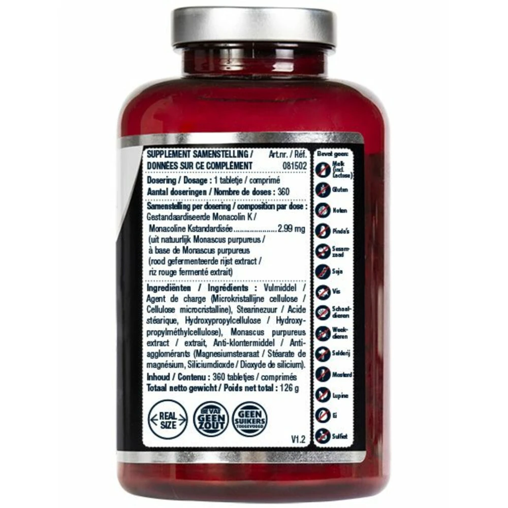 Lucovitaal Rode Gist Rijst Lucovitaal Rode Gist Rijst -Winkel Voor Gezondheidszorgproducten 1040425 2