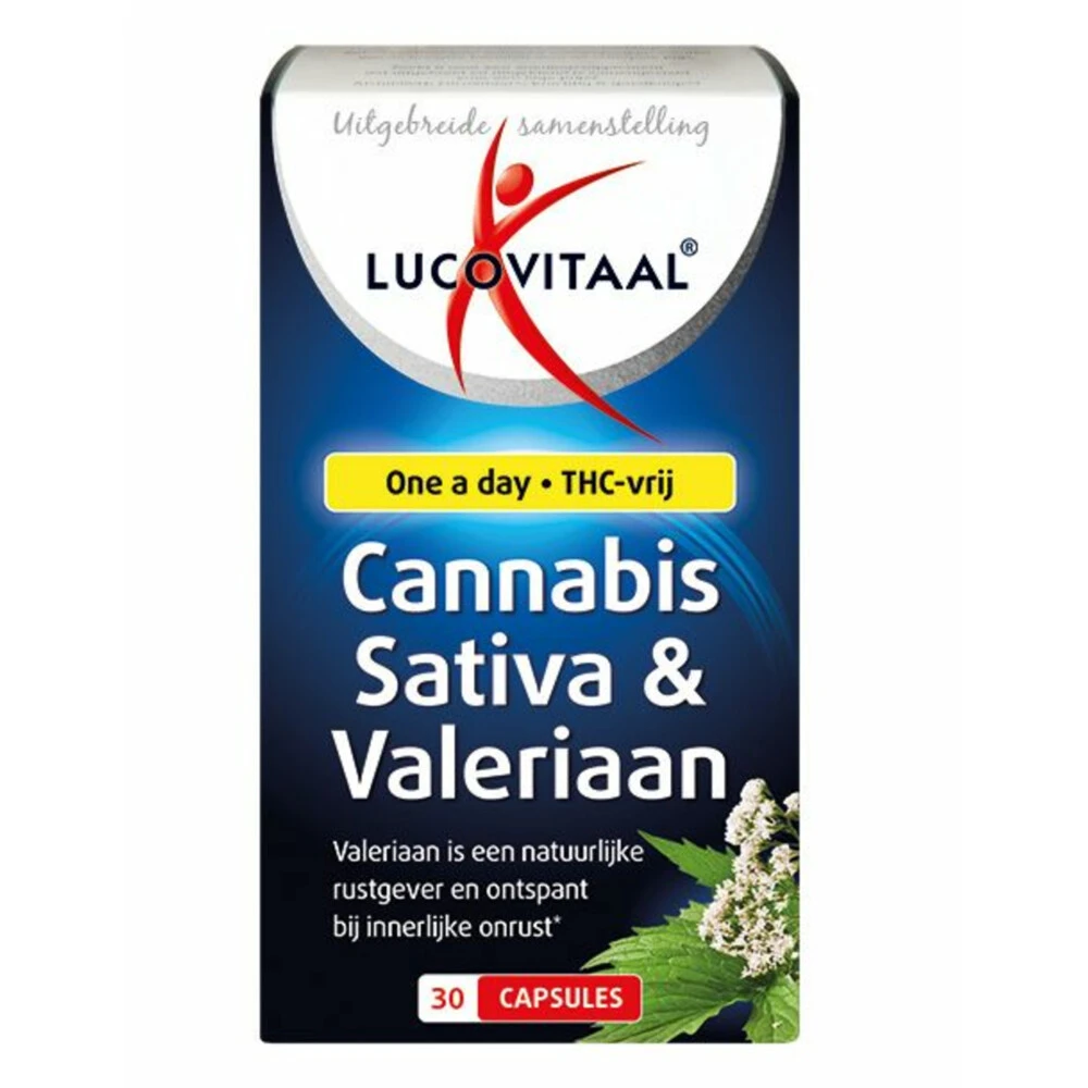 Lucovitaal Cannabis Sativa & Valeriaan Lucovitaal Cannabis Sativa & Valeriaan -Winkel Voor Gezondheidszorgproducten 1049223