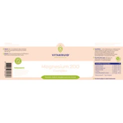 Vitakruid Magnesium 200 Complex -Winkel Voor Gezondheidszorgproducten 1050393 3