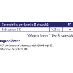 Vitakruid CBD Olie 10% Full Spectrum 5 Vitakruid CBD Olie 10% Full Spectrum -Winkel Voor Gezondheidszorgproducten 1050588 4