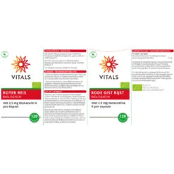 Vitals Rode Gist Rijst Bio -Winkel Voor Gezondheidszorgproducten 1054492 3
