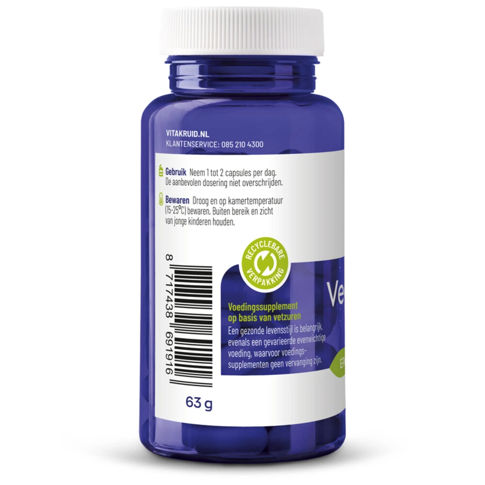 Vitakruid Omega 3 1000 TG Vegan Vitakruid Omega 3 1000 TG Vegan -Winkel Voor Gezondheidszorgproducten 1058227 2