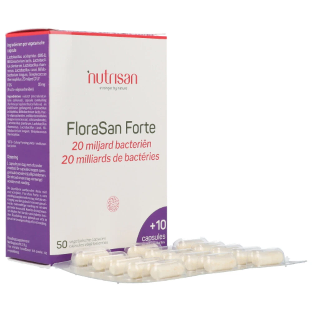Nutrisan FloraSan Forte Nutrisan FloraSan Forte -Winkel Voor Gezondheidszorgproducten 1060730 2