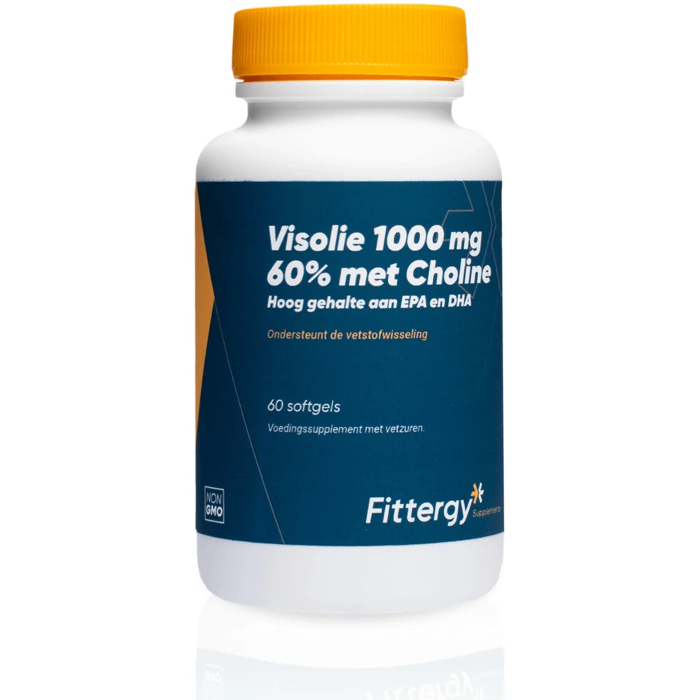 Fittergy Supplements Visolie 1000mg 60% Met Choline Fittergy Supplements Visolie 1000mg 60% Met Choline -Winkel Voor Gezondheidszorgproducten 1066929