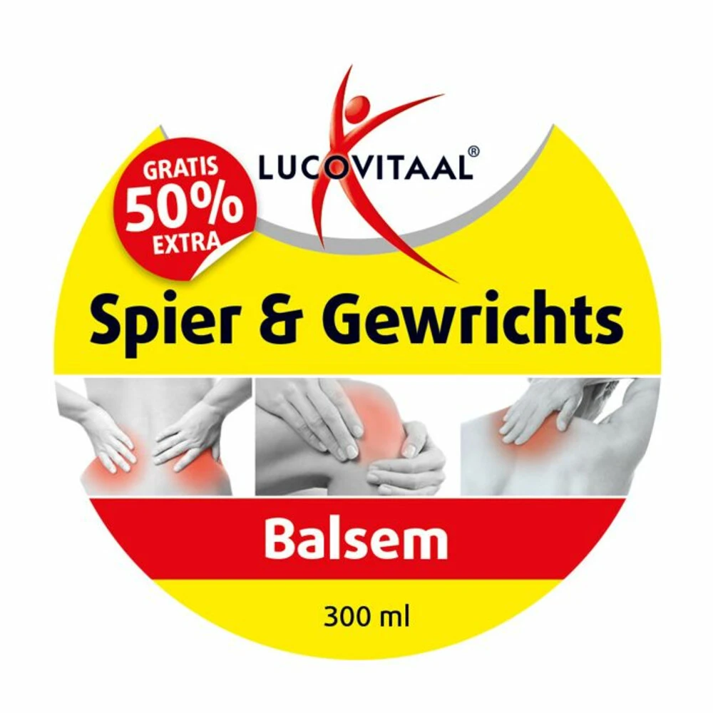 3x Lucovitaal Spier & Gewrichtsbalsem 50% Extra 3x Lucovitaal Spier & Gewrichtsbalsem 50% Extra -Winkel Voor Gezondheidszorgproducten 1067589 4