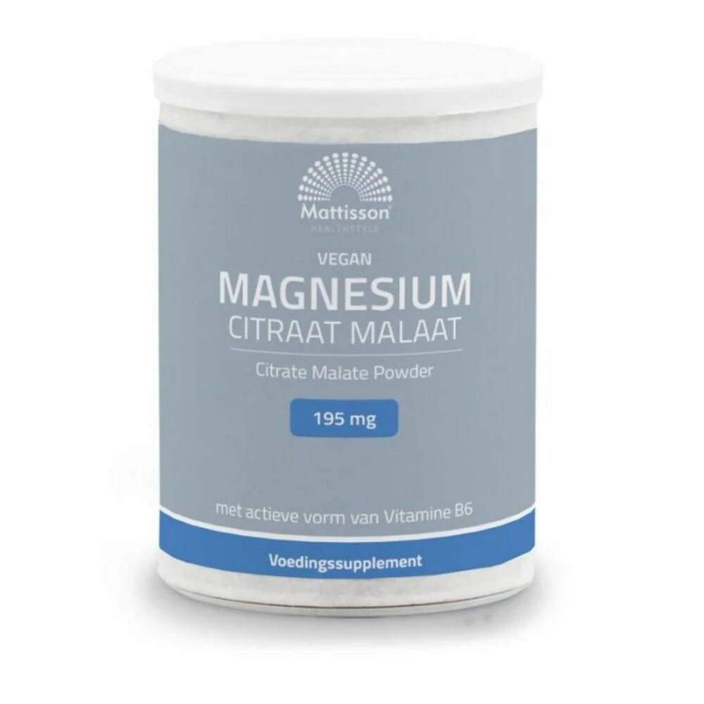 Mattisson Magnesium Citraat Malaat Poeder Mattisson Magnesium Citraat Malaat Poeder -Winkel Voor Gezondheidszorgproducten 1070222