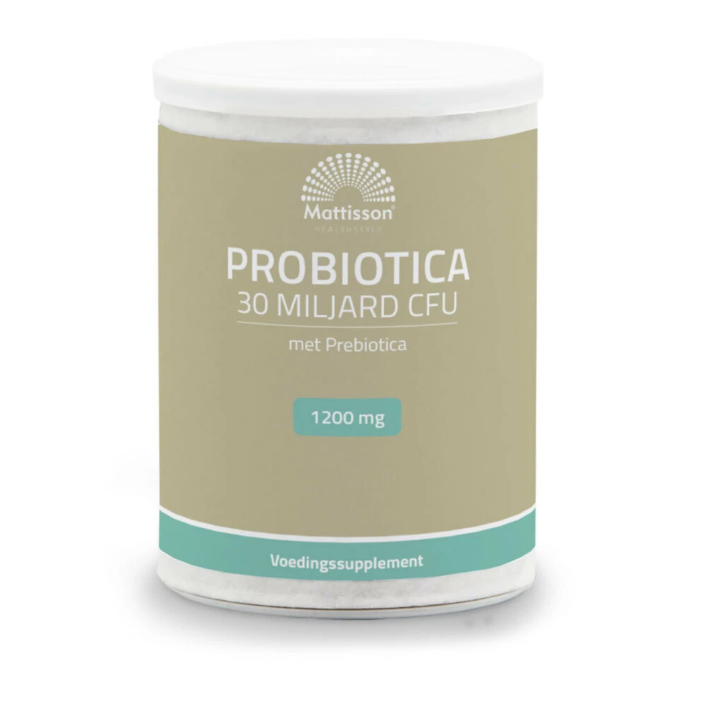2x Mattisson Probiotica 30 Miljard CFU 1200mg 2x Mattisson Probiotica 30 Miljard CFU 1200mg -Winkel Voor Gezondheidszorgproducten 1070239 1