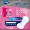 4x Molicare Premium Lady Pad 5 Druppels 1029ml Absorptie -Winkel Voor Gezondheidszorgproducten 1073068