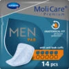 4x Molicare Premium Men Pad 5 Druppels 852 Ml Absorptie -Winkel Voor Gezondheidszorgproducten 1073072