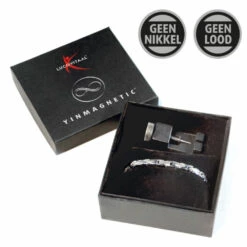 Lucovitaal Yinmagnetic Magneet Armband Zilver -Winkel Voor Gezondheidszorgproducten 1073907 3