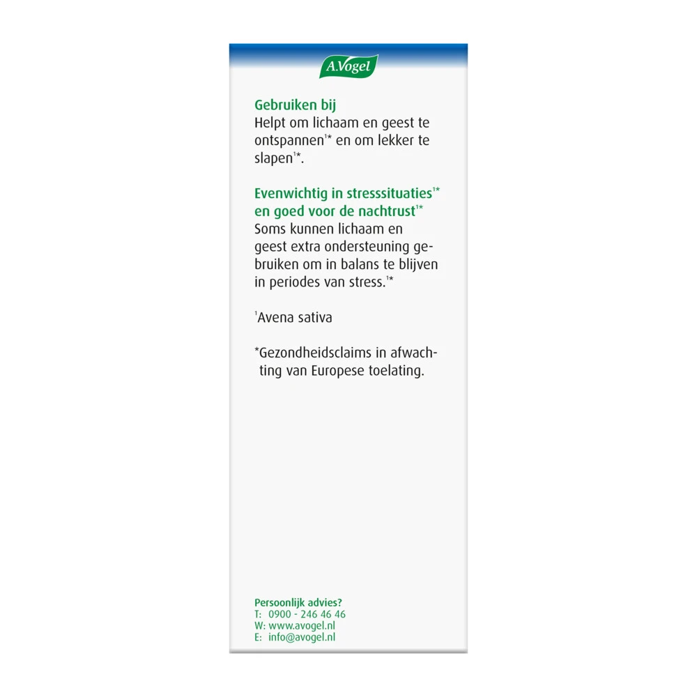 2x A.Vogel Avena Sativa Complex (Nacht)rust druppels 2x A.Vogel Avena Sativa Complex (Nacht)rust Druppels -Winkel Voor Gezondheidszorgproducten 706049 4 1