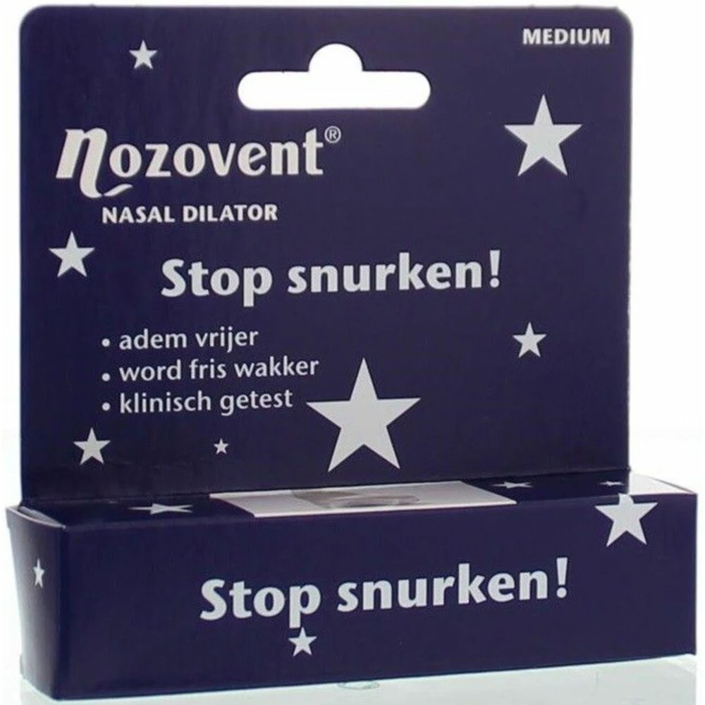3x Nozovent Snurkers Medium 3x Nozovent Snurkers Medium -Winkel Voor Gezondheidszorgproducten 708127