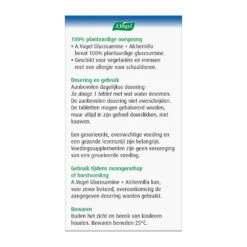 A.Vogel Glucosamine + Alchemilla 4 A.Vogel Glucosamine + Alchemilla -Winkel Voor Gezondheidszorgproducten 732327 3