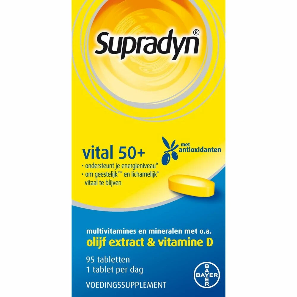 Supradyn Vital 50+ Supradyn Vital 50+ -Winkel Voor Gezondheidszorgproducten 733796