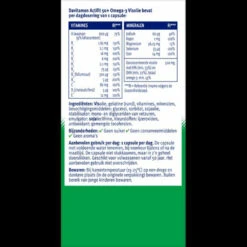 Davitamon Actifit 50+ Omega-3 Visolie -Winkel Voor Gezondheidszorgproducten 756474 4