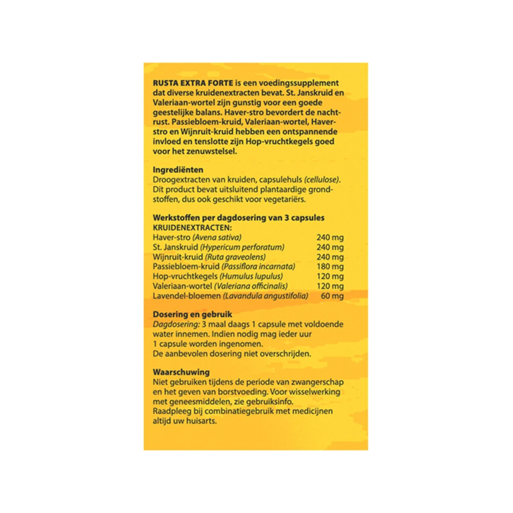 Bloem Rusta Met St Janskruid Bloem Rusta Met St Janskruid -Winkel Voor Gezondheidszorgproducten 879015 2