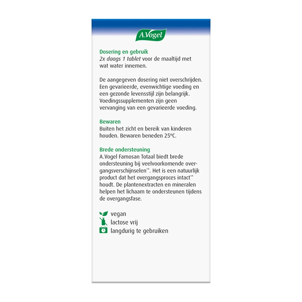 A.Vogel Famosan Stemmingswisselingen A.Vogel Famosan Stemmingswisselingen -Winkel Voor Gezondheidszorgproducten 925219 3