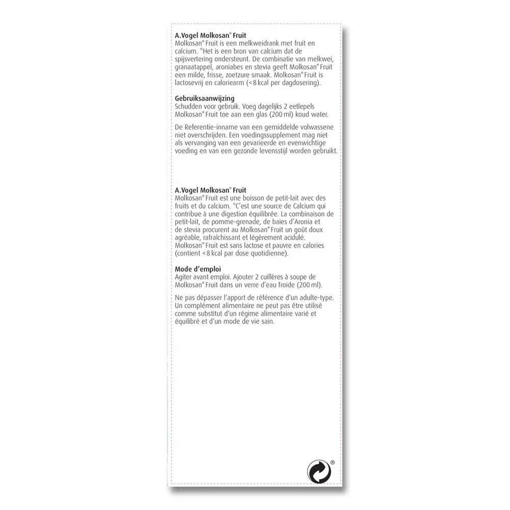 2x A.Vogel Molkosan Fruit 2x A.Vogel Molkosan Fruit -Winkel Voor Gezondheidszorgproducten 945479 2