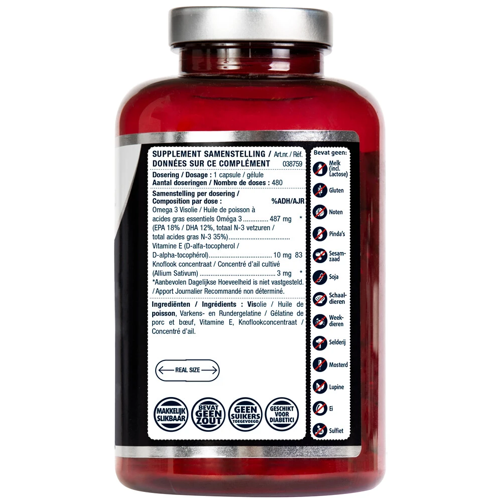 Lucovitaal Visolie & Knoflook Lucovitaal Visolie & Knoflook -Winkel Voor Gezondheidszorgproducten 954040 2