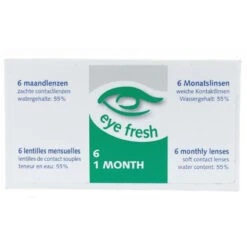 Eye Fresh Zachte Maandlenzen 6-pack -4,75