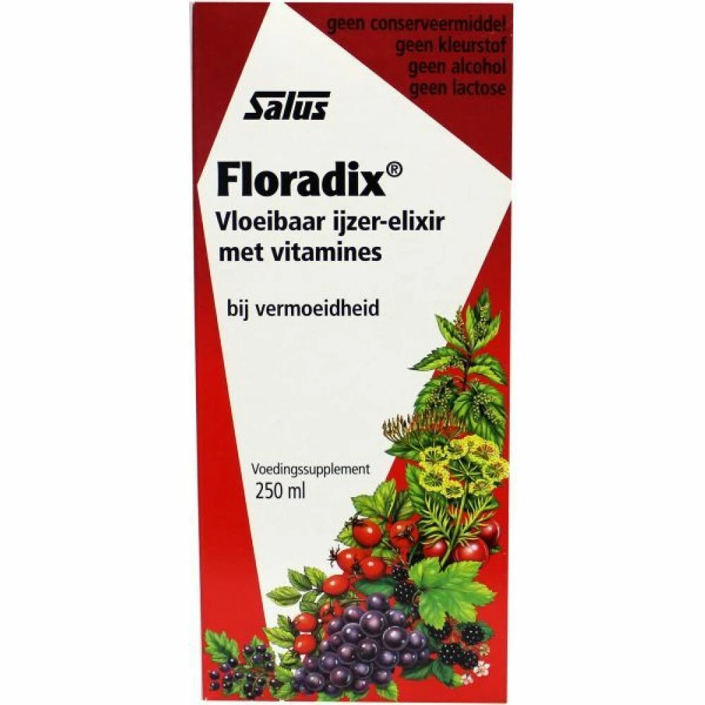Floradix Vloeibaar Ijzer-Elixer met Vitamines Floradix Vloeibaar Ijzer-Elixer Met Vitamines -Winkel Voor Gezondheidszorgproducten 981152