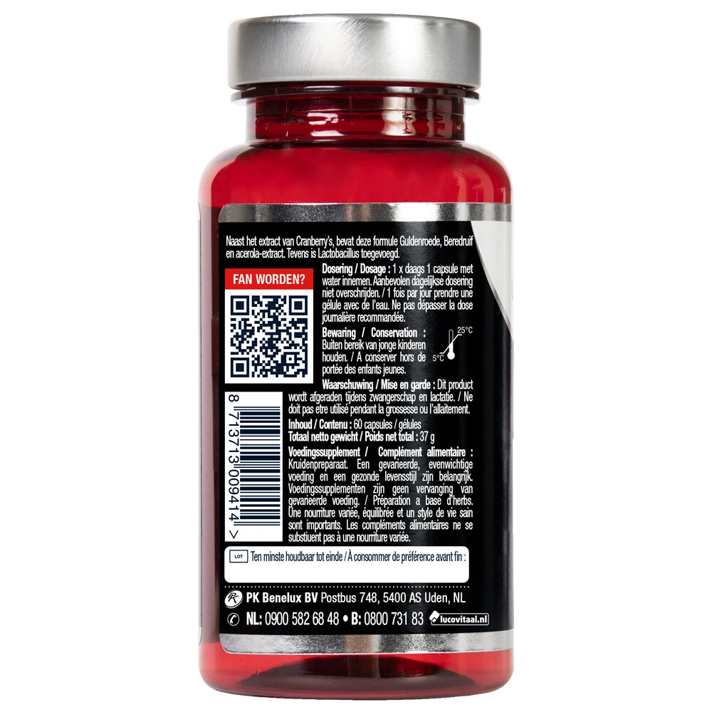 Lucovitaal Cranberry X-tra Lucovitaal Cranberry X-tra -Winkel Voor Gezondheidszorgproducten 981199 4