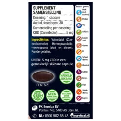 Lucovitaal CBD Cannabidiol 5 Mg -Winkel Voor Gezondheidszorgproducten 984246 3
