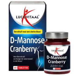 3x Lucovitaal D-Mannose Cranberry Blaasfunctie 5 3x Lucovitaal D-Mannose Cranberry Blaasfunctie -Winkel Voor Gezondheidszorgproducten 996841 4
