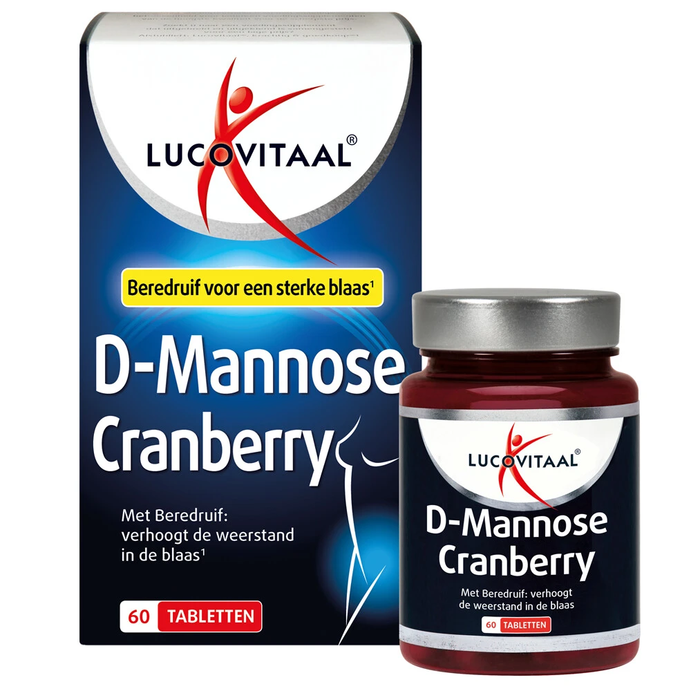 3x Lucovitaal D-Mannose Cranberry Blaasfunctie 3x Lucovitaal D-Mannose Cranberry Blaasfunctie -Winkel Voor Gezondheidszorgproducten 996841 4